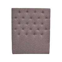 KOPFTEIL UND LATTENROSTSCHUTZ déco Taupe - Taupe, Textil (8.5/120/99cm) - Habitat Garten