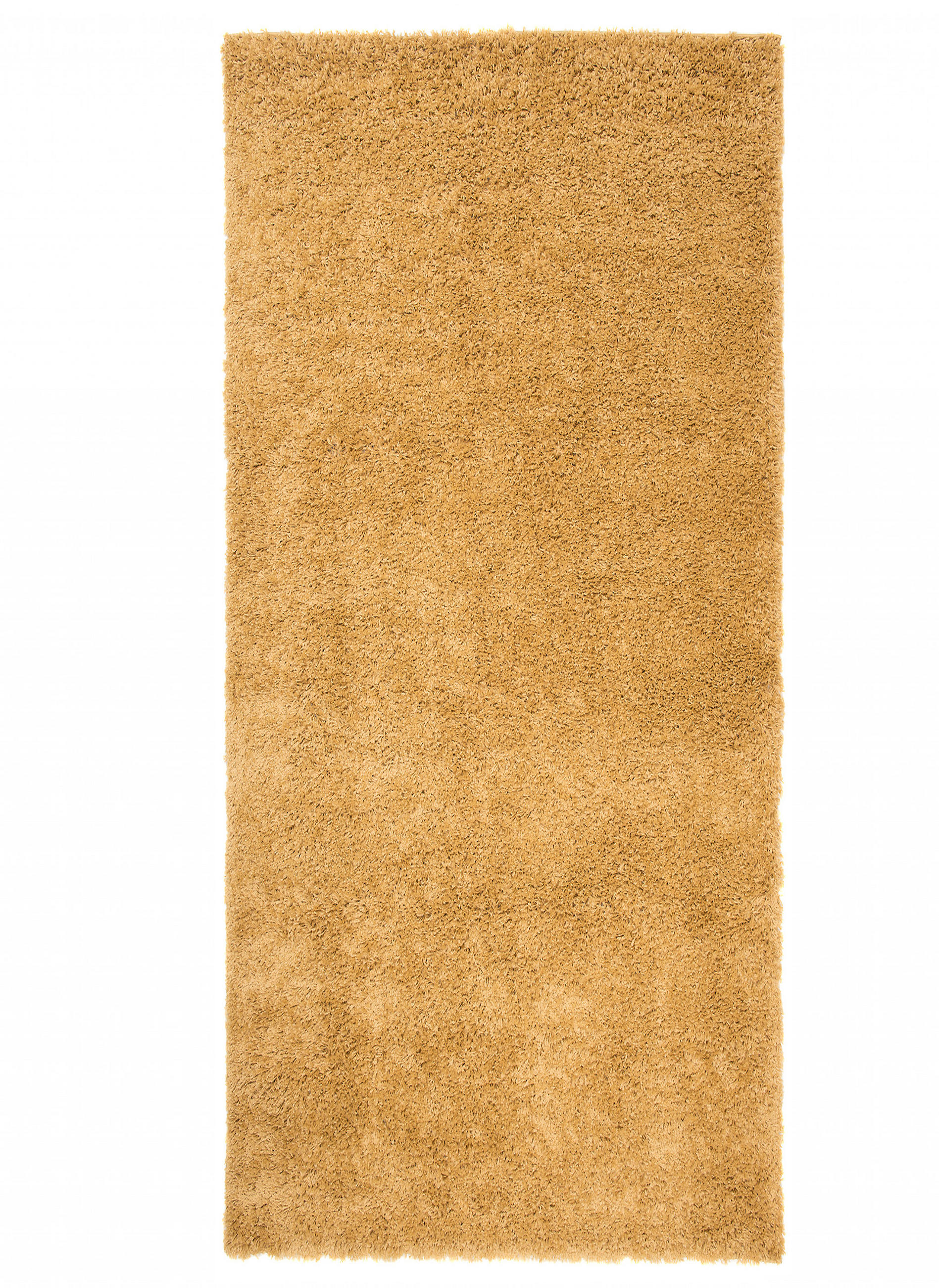 TEPPICHLÄUFER ESSENCE gelb uni 80/500 cm - Gelb, Textil (80/500cm) - Tapiso