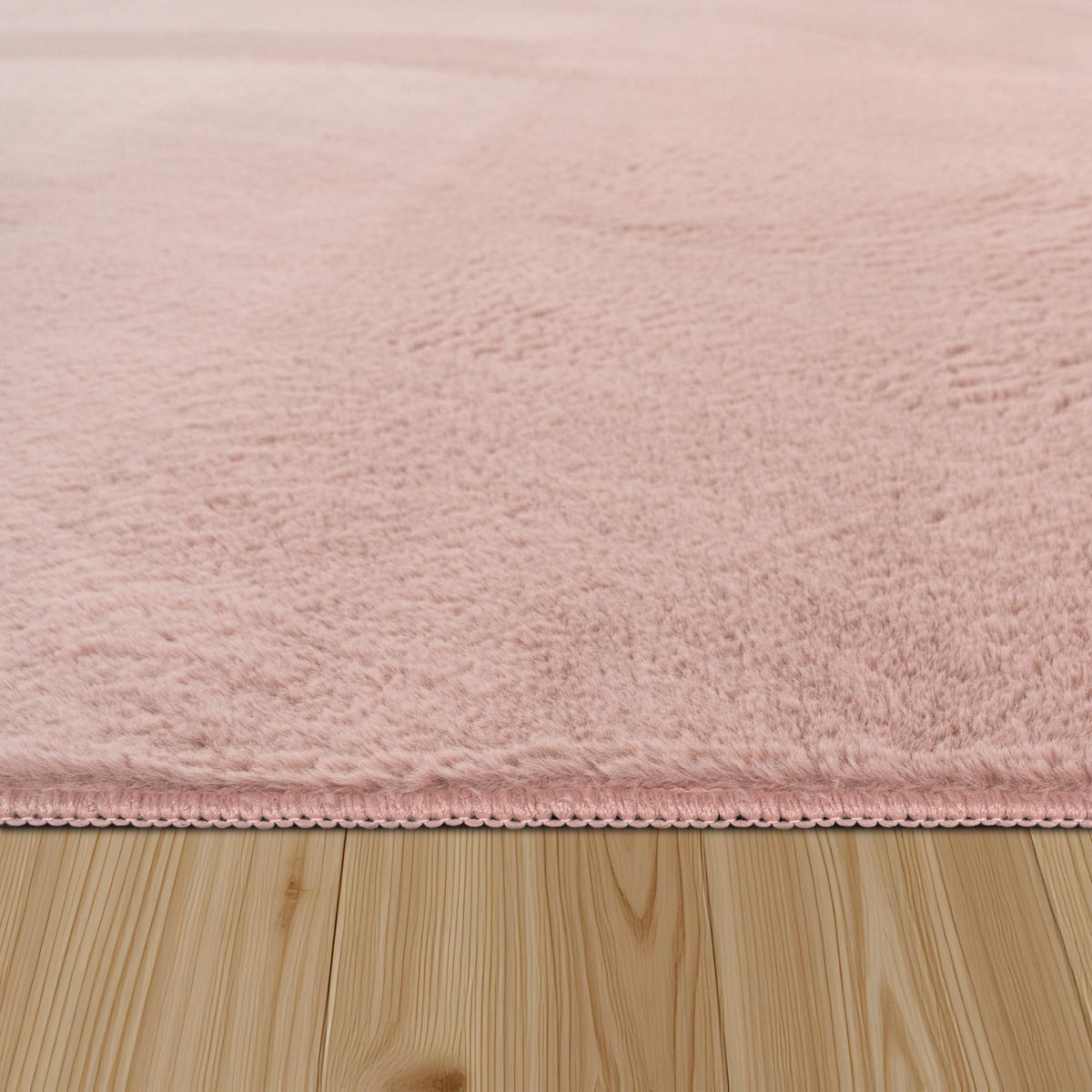 HOCHFLORTEPPICH 80/300 cm Soft 380 - Pink, Textil (80/300cm) - Paco Home