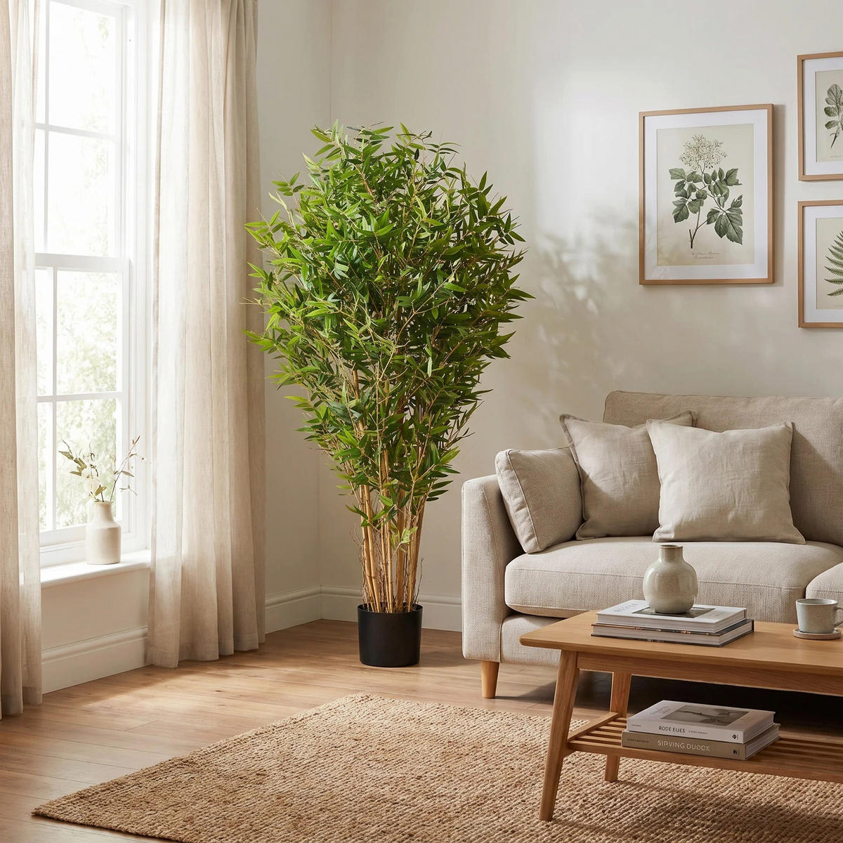 KUNSTBAUM Künstlicher Bambus – Renjirō 150 cm - Grün, Kunststoff (150cm) - aplanta
