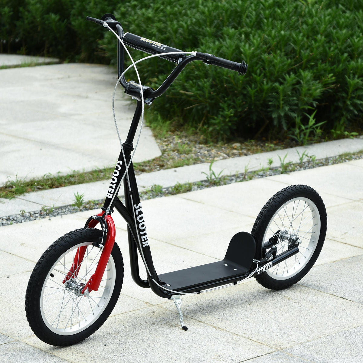 TROTTINETT 16 Zoll Schwarz - Schwarz, Kunststoff/Metall (96/139/90cm) - Jamb