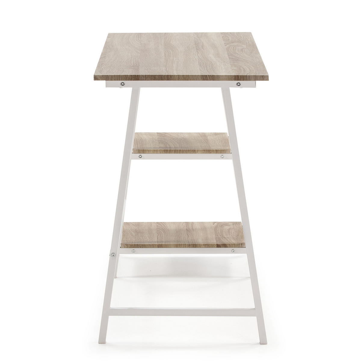 SCHREIBTISCH 105/47/75 Lisboa Weiß - Weiß, Holzwerkstoff (47/105/75cm) - VS Venta-stock