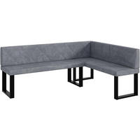 ECKBANK ERIC_U - Grau, Textil (142/196cm) - Meblini