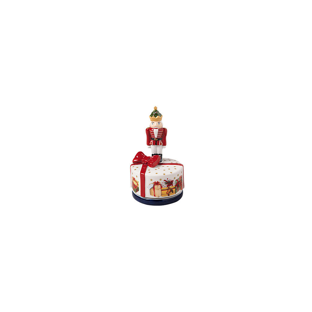 SPIELUHR "NUSSKNACKER" Nostalgic Melody bunt 14,6 cm - Multicolor, Keramik (13/13.5/17cm) - Villeroy & Boch