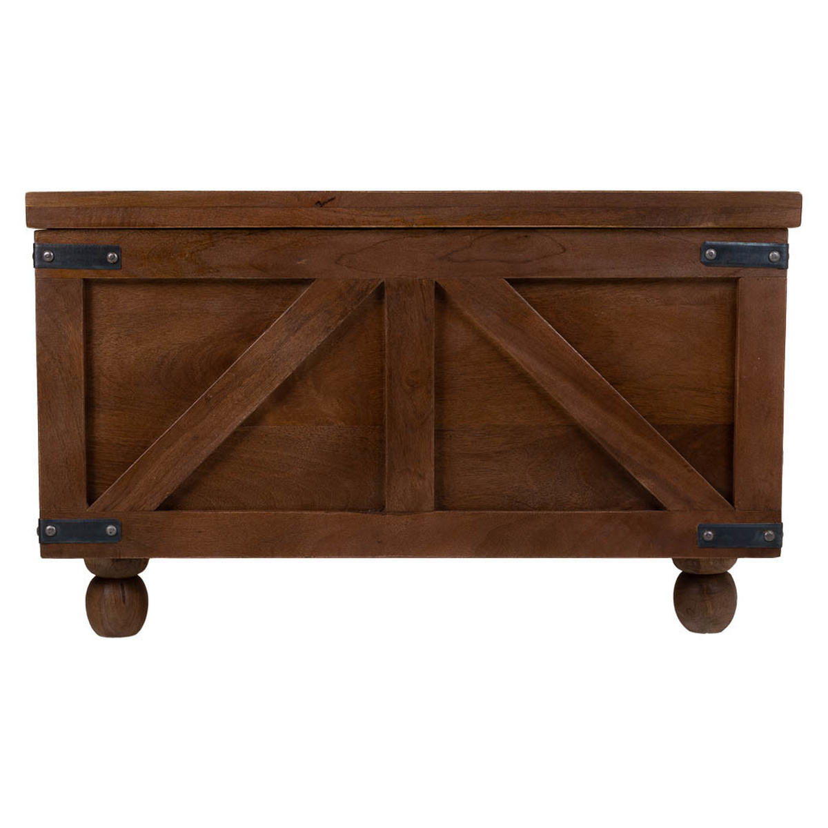 COUCHTISCH aus Holz 76x76x45 cm - Braun, Holz (76/76/45cm) - Wanderlust