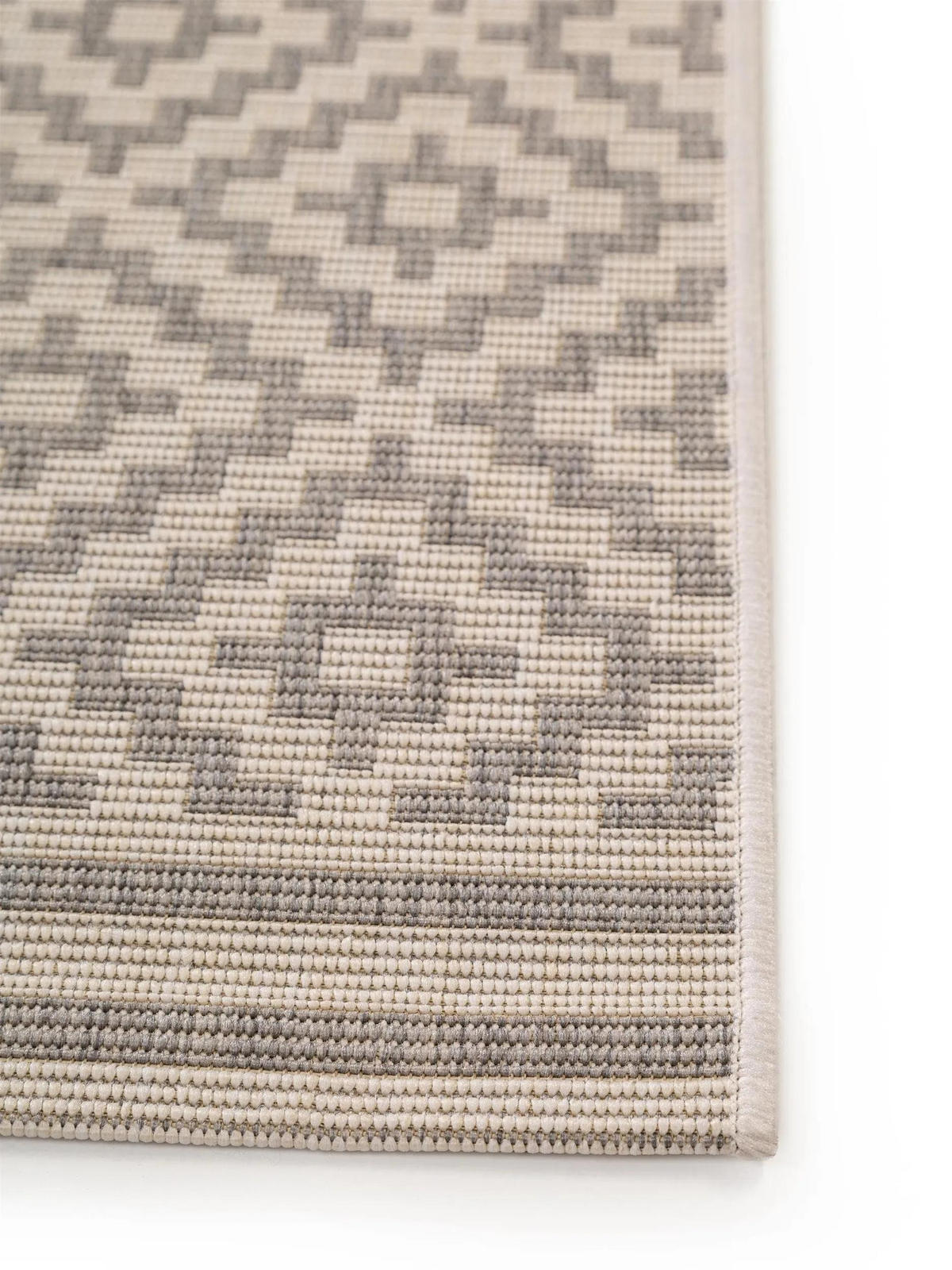 OUTDOORTEPPICH Metro Grau 140x200 cm - Grau, Textil (140/200cm) - benuta Nest