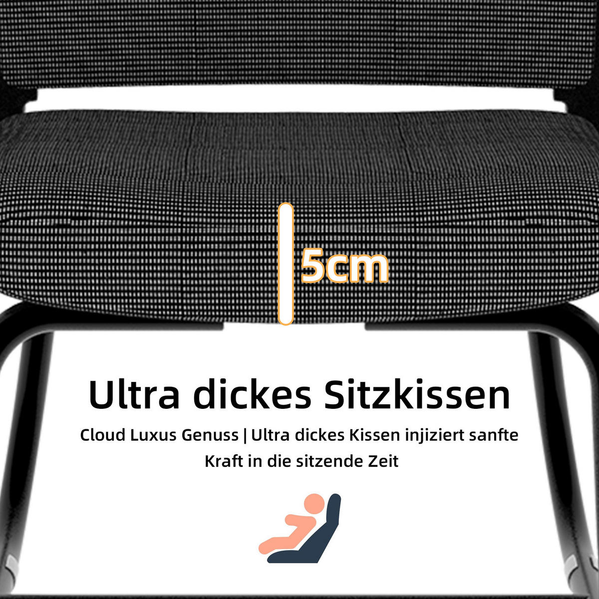 BÜROSTUHL Netz Schwarz - Schwarz, Textil/Metall (59/90/55cm) - WISHDOR