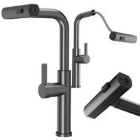 KÜCHENBATTERIE Giro - Grau, Metall (17/39/35cm) - Granitan