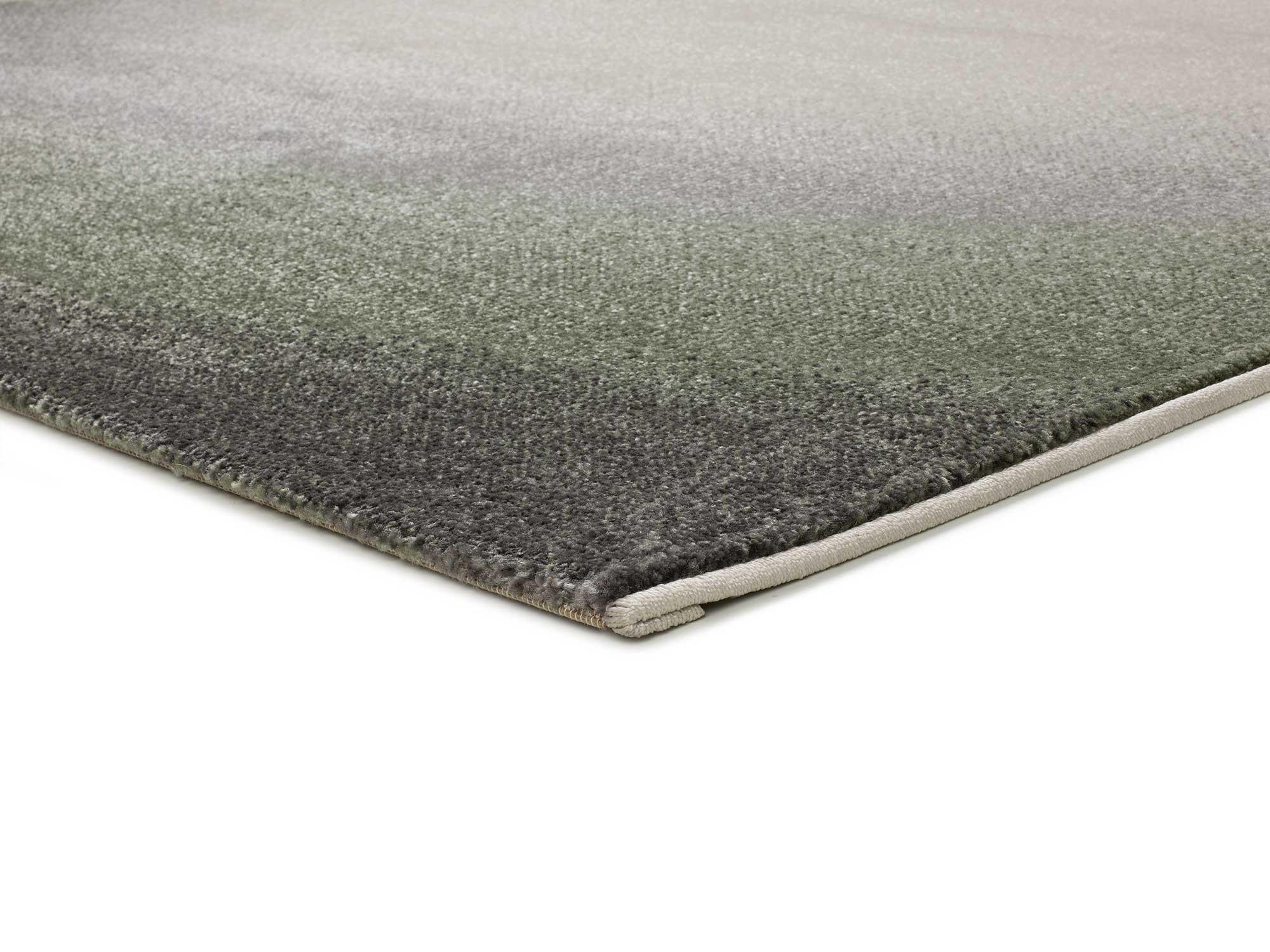 WEBTEPPICH grau und grün Libet 120/170 cm - Grau/Grün, Naturmaterialien/Textil (120/170cm) - Atticgo