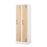 ZWEIFACH-PUTZSCHRANK KACPER II 180x60x50 cm - Weiß/Sonoma Eiche, Metall (60/180/50cm) - Jan Nowak