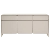 KOMODA Lummo kašmírovo sivá 156 cm - taupe, kompozitné drevo (156/72.5/39cm) - Selsey
