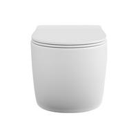 HÄNGE WC - 36 cm x 53.5 cm - keramik - weiß Javoine - Weiß, Keramik (36/36/53.5cm) - Vente-Unique