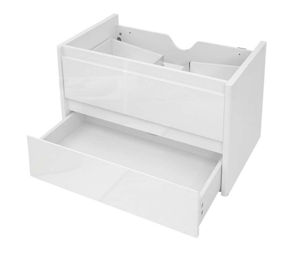 WASCHBECKENUNTERSCHRANK Weiß - Weiß, Holz (61/48/47cm) - MCW