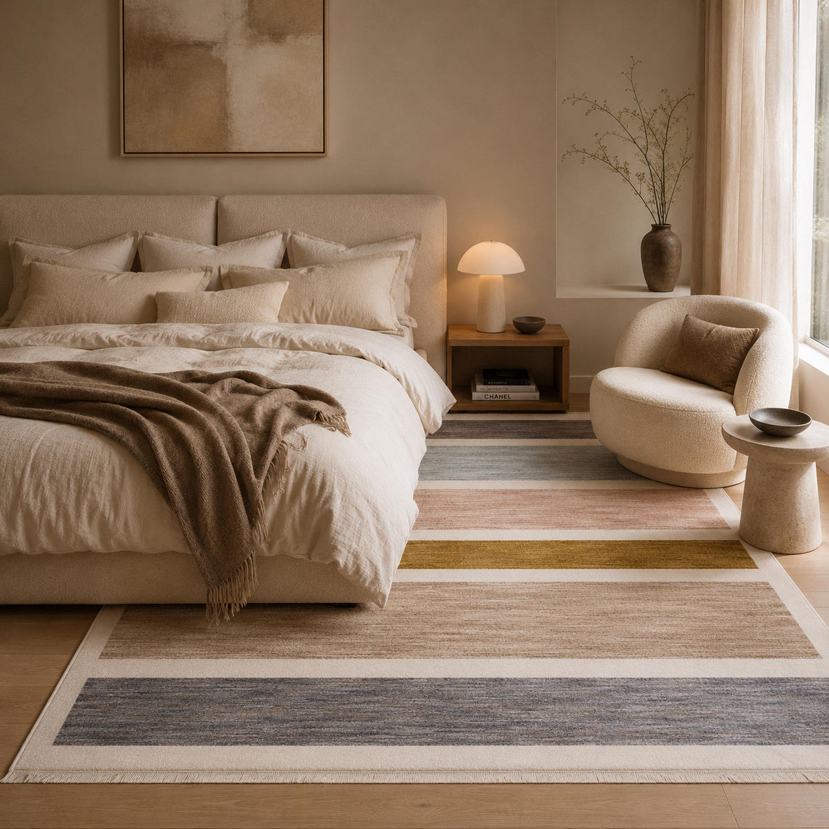 TEPPICH VINTAGE VALERO - Grau, Textil (120/160cm) - Pergamon