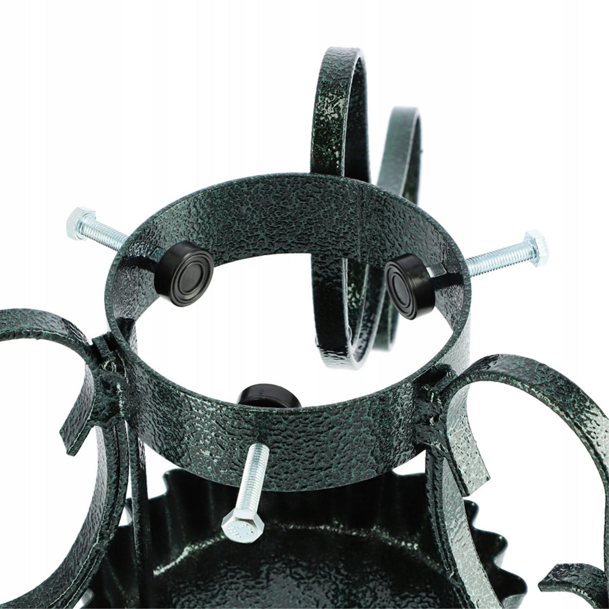 CHRISTBAUMSTÄNDER Stahl 60cm grün - Grün, Metall (26.3cm) - KADAX