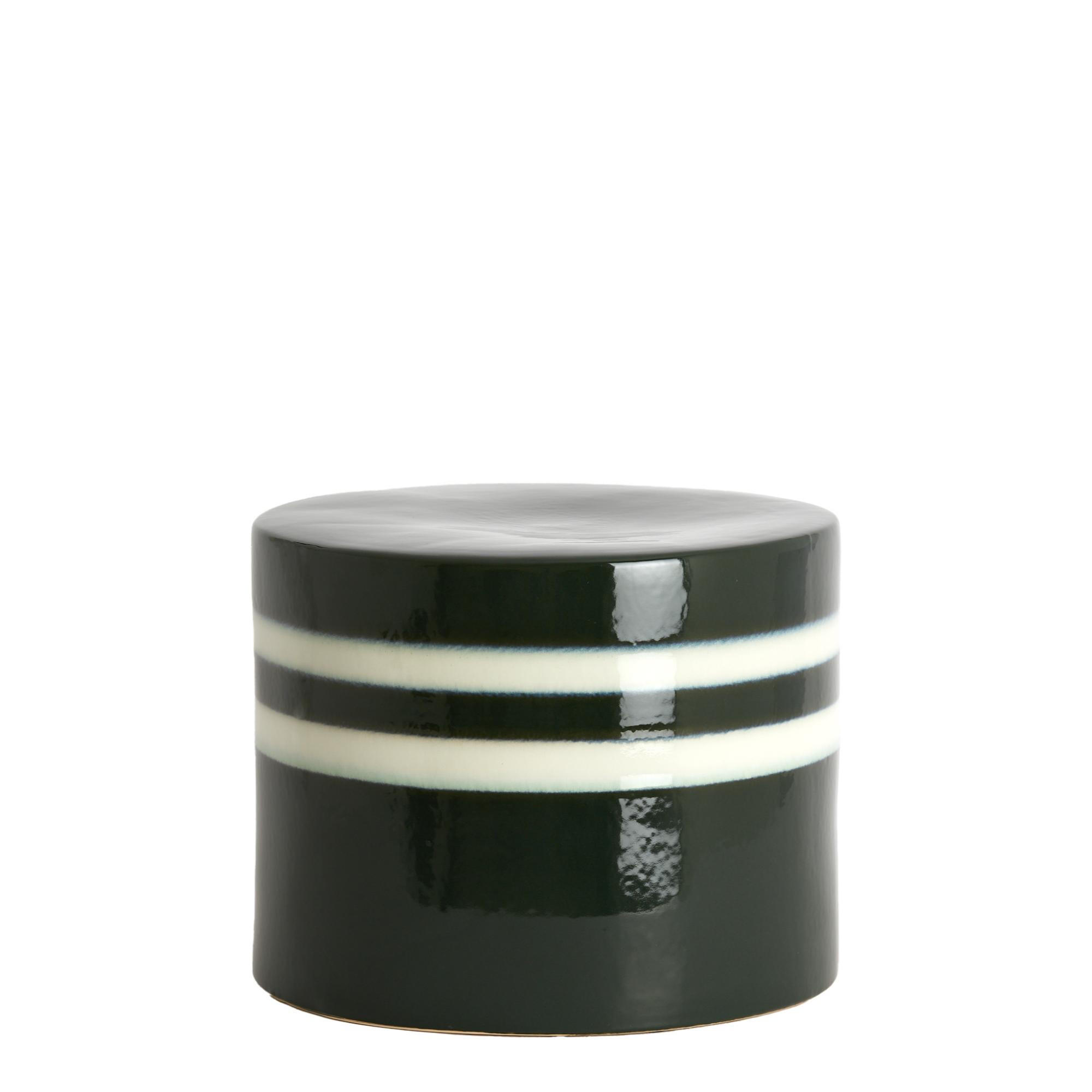 BEISTELLTISCH Mooca Grün 42/42/34 cm - Grün, Keramik (42/42/34cm) - Light & Living