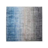 KURZFLOR-TEPPICH Ercis 200/200 cm - Multicolor, Naturmaterialen (200/200cm) - Beliani