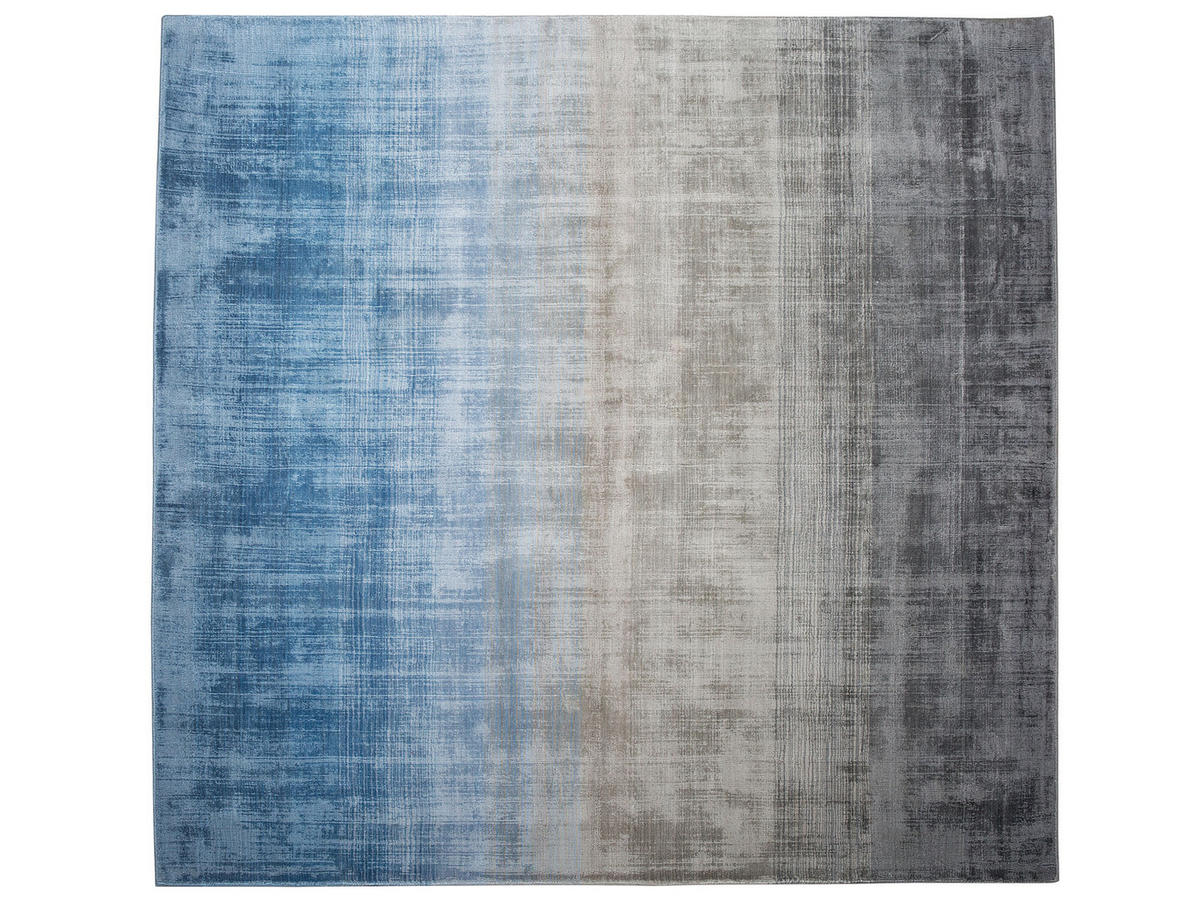 KURZFLOR-TEPPICH Ercis 200/200 cm - Multicolor, Naturmaterialen (200/200cm) - Beliani