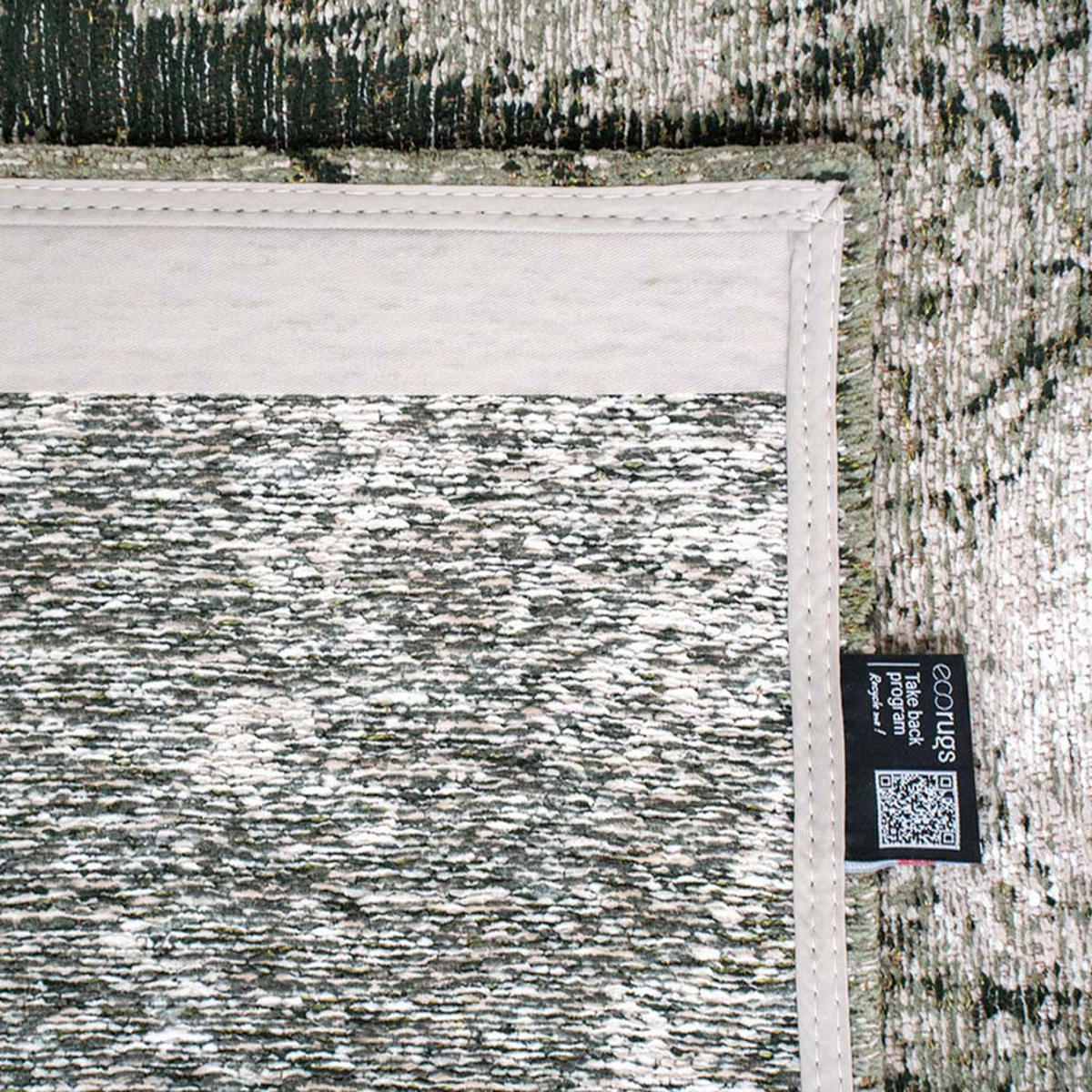 TEPPICH Alpine Mad Men Sol 240/340 cm - Grün, Kunststoff/Textil (240/340cm) - Louis De Poortere