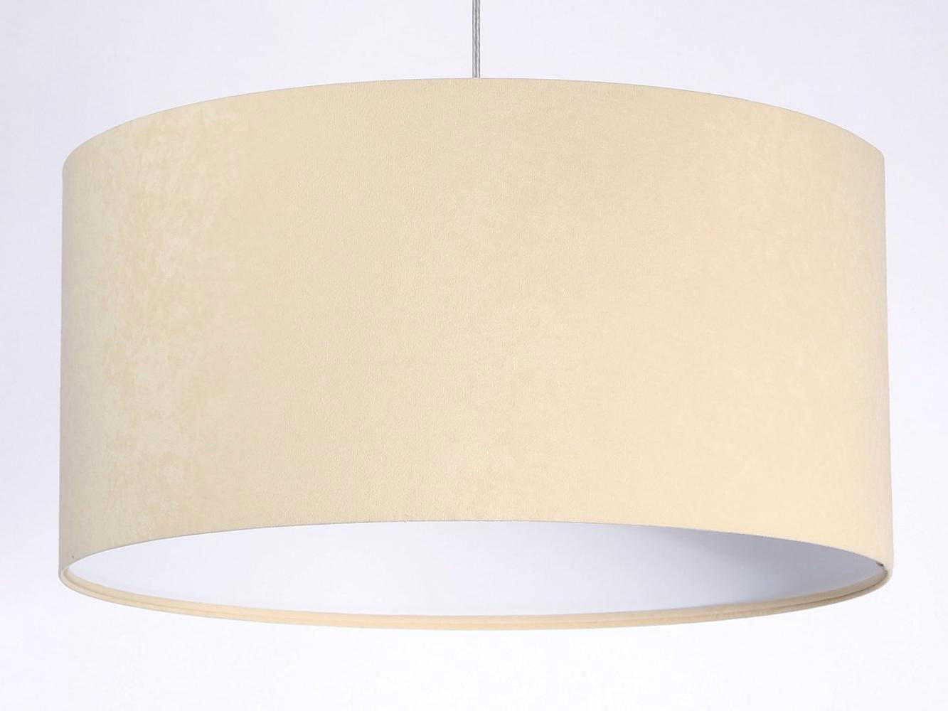 HÄNGELEUCHTE Weiß 60/30 cm - Beige/Weiß, Kunststoff (60/1.1/30cm) - ONZENO