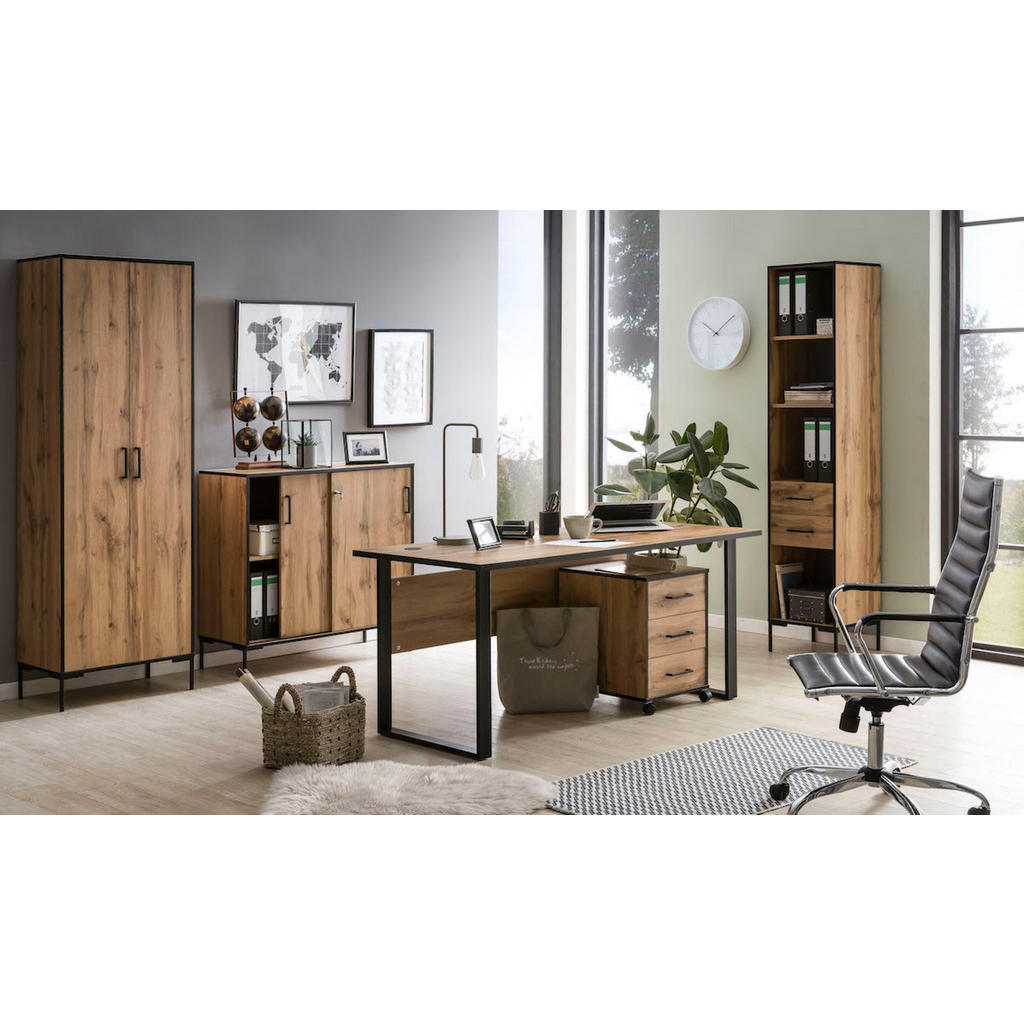 Thumbnail - Proregal Schreibtisch, Eiche, Holz, 160x73x75 cm, Arbeitszimmer, Schreibtische, Bürotische