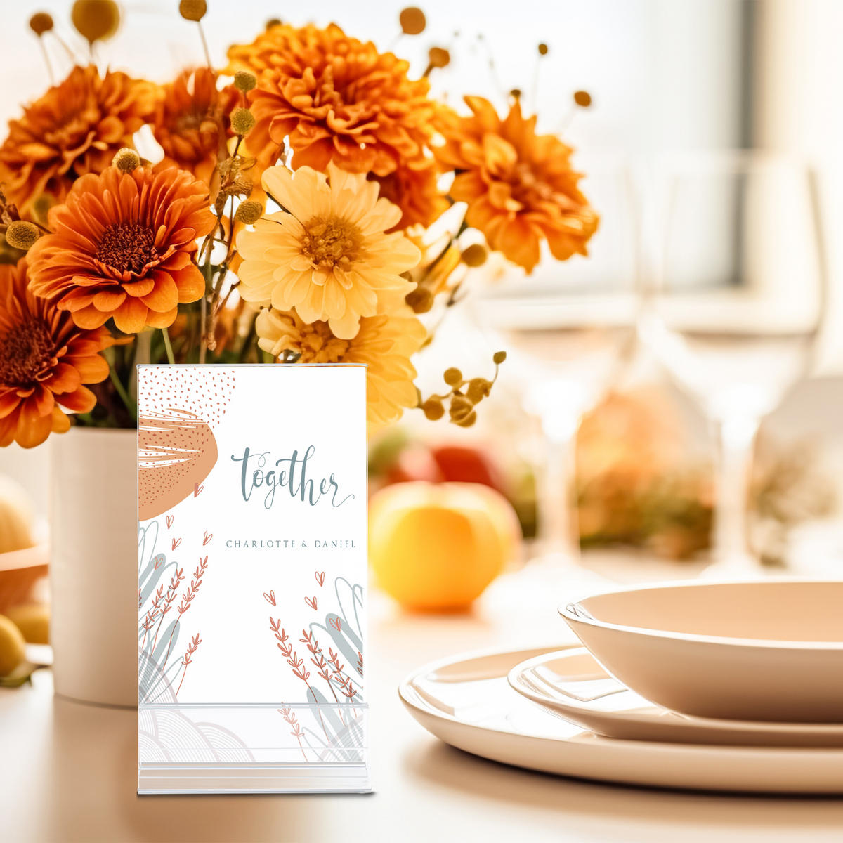 6XNAMIZNI okvir - prozorna, umetna masa (11/19/6cm) - Relaxdays