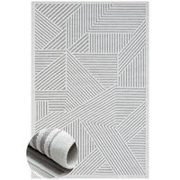 OUTDOORTEPPICH Audrey Hellgrau,Silberfarben,Creme 140/200 cm - Hellgrau, Textil (140/200cm) - My-Rug