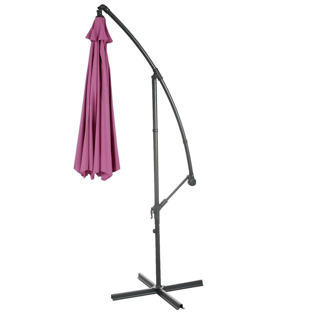 AMPELSCHIRM NEIGBAR Violett - Violett, Textil (360/295cm) - MCW
