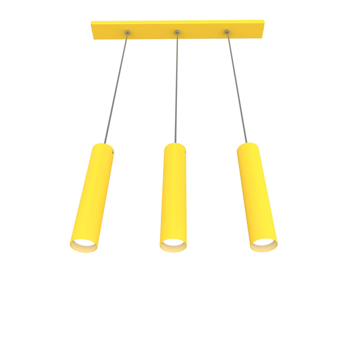 HÄNGELEUCHTE - Gelb, Metall (6/70/30cm) - Lumicom