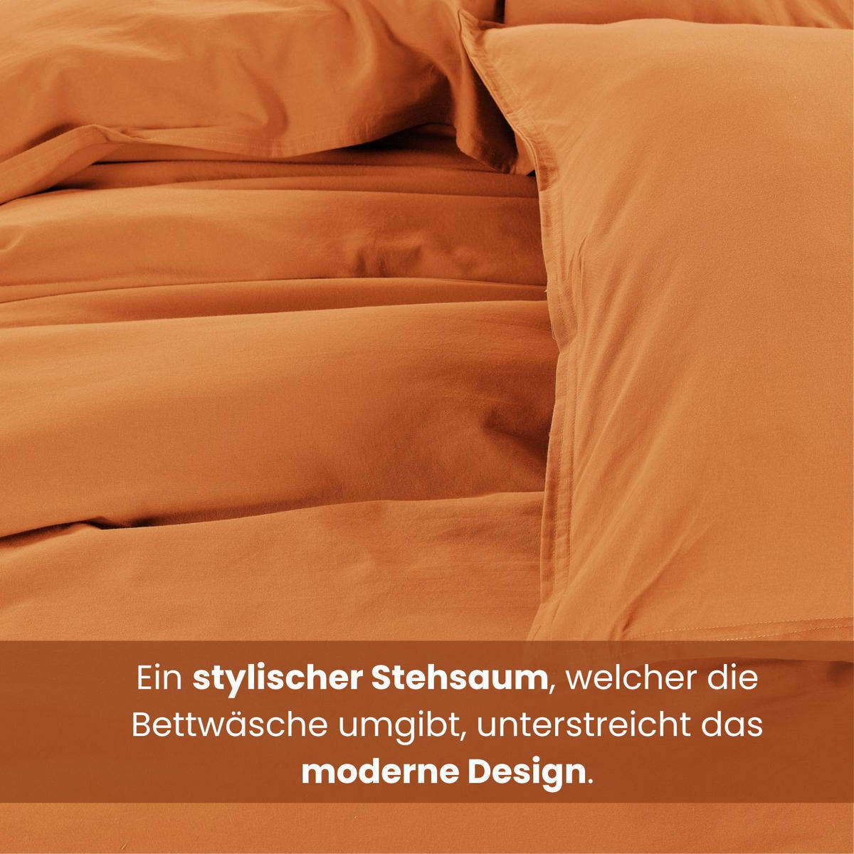 BETTWÄSCHE Stone Washed curry-gelb 135/200 cm 100% Baumwolle Used-Effekt mit Stehsaum - Currygelb, Textil (135/200cm) - wometo