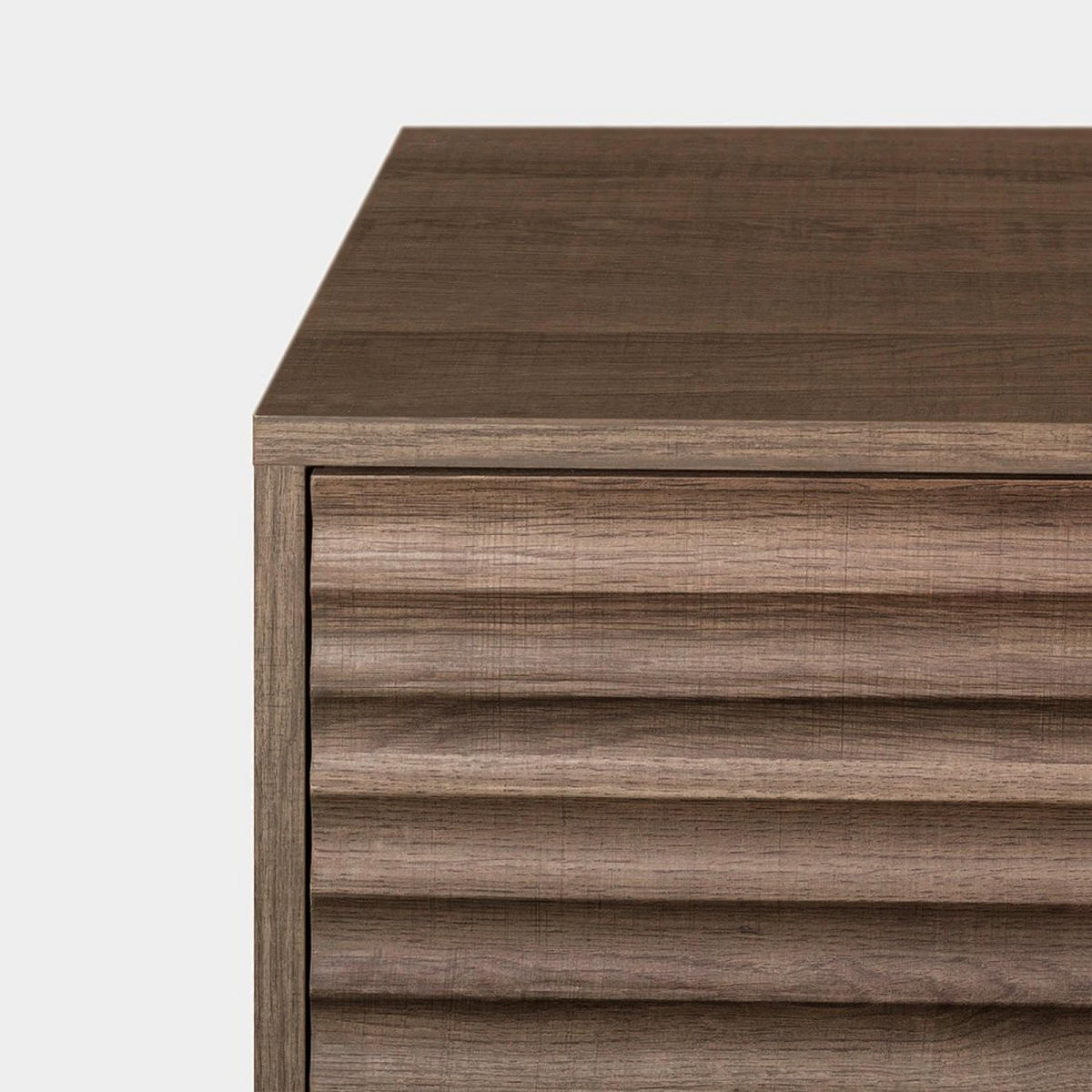 KOMMODE FÜR DIE EINGANGSHALLE Evoke Walnuss 80 cm x 95 cm - Walnussfarben, Holzwerkstoff (80/95/30cm) - Klast Home