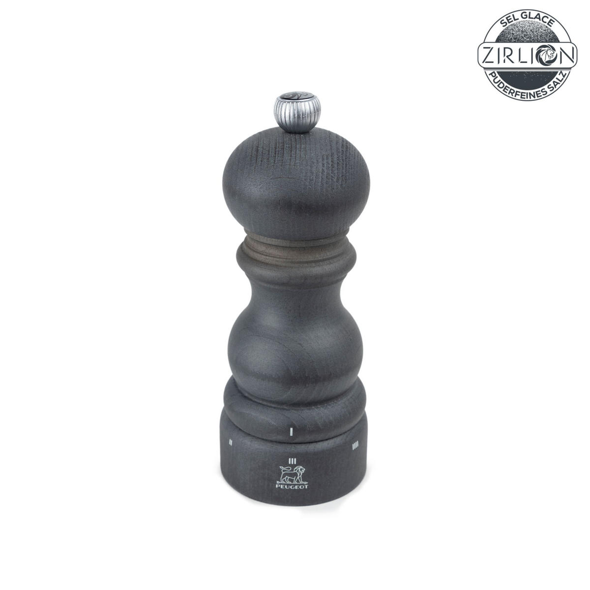 SALZMÜHLE Paris uSelect 15cm Buchenholz Buchenholz Graphit - Grau, Holz (5.9/15/5.9cm) - PEUGEOT