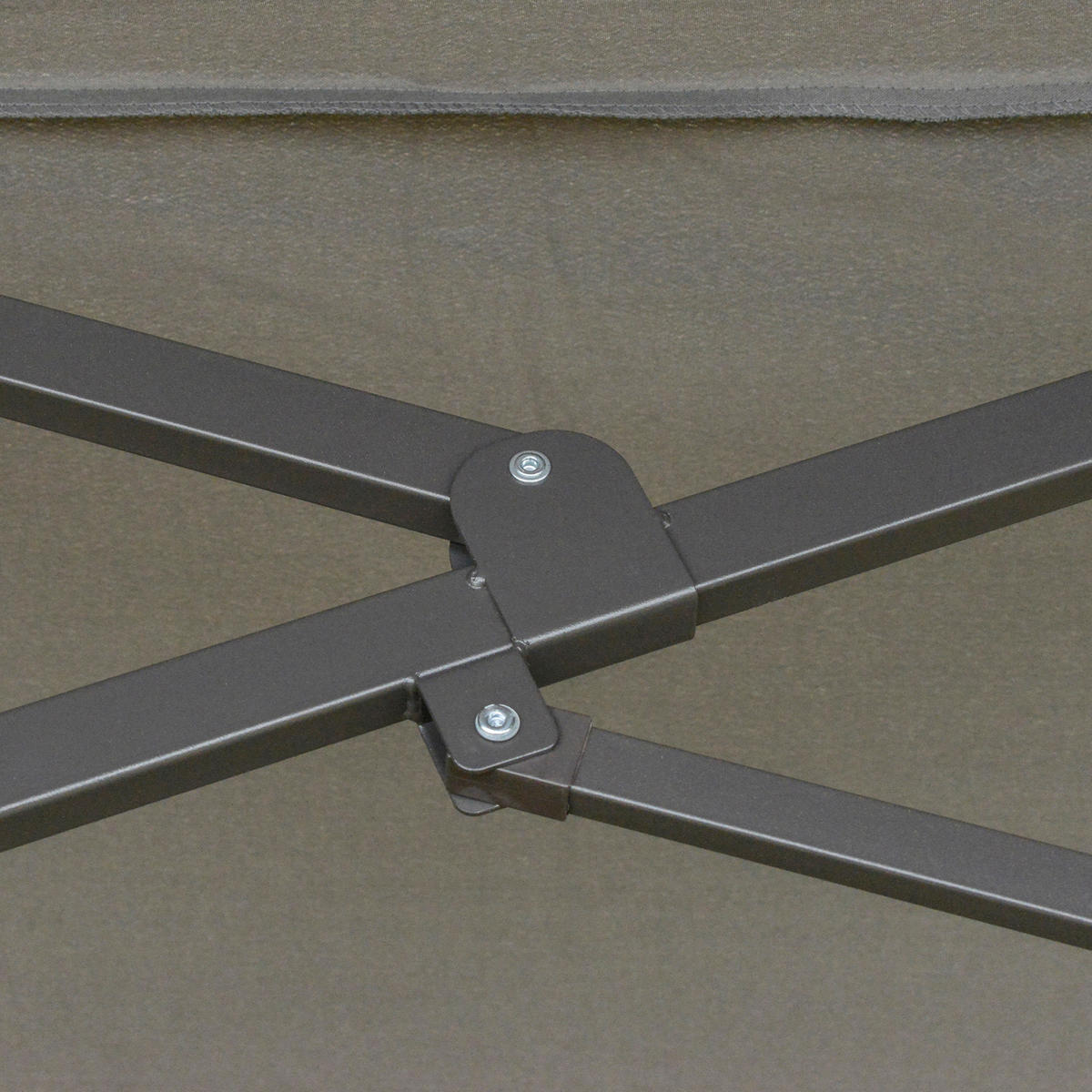 SONNENSCHIRM Doppelsonnenschirm Gartenschirm Dunkelgrau - Dunkelgrau, Metall (270/460cm) - ComfortXL