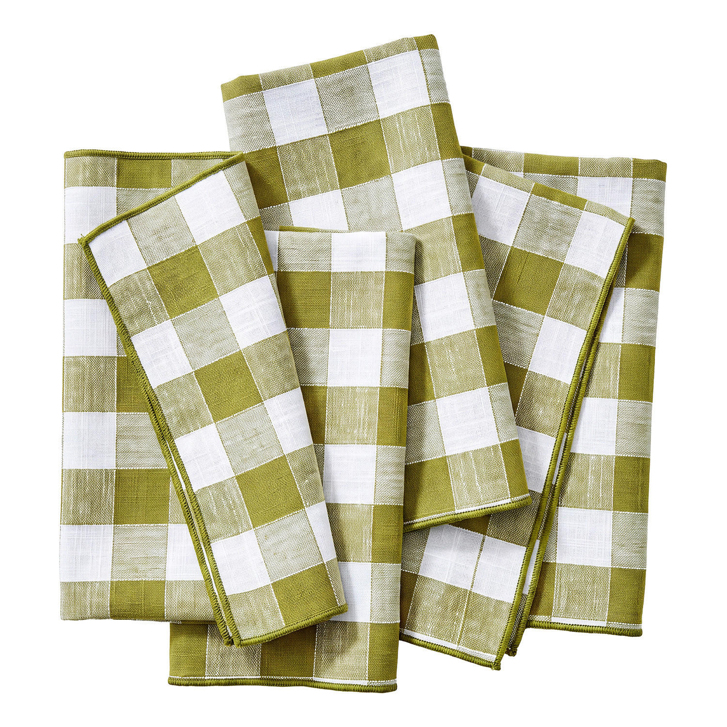 SERVIETTE (4er-Set) Medley - Grün, Textil (42/42cm) - Butlers