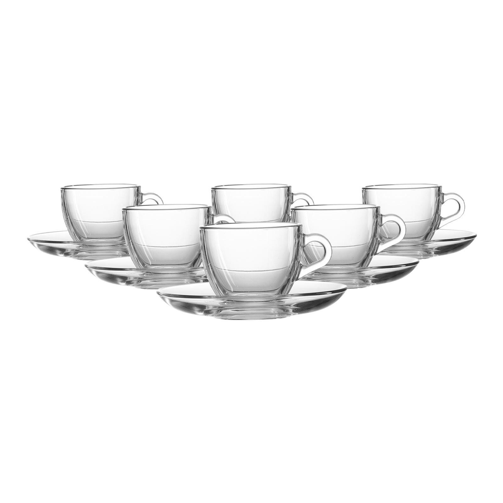 ESPRESSO-SET Barista transparent 80 ml 6er Set - Transparent, Glas (1/1/1cm) - Ritzenhoff Breker