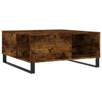 COUCHTISCH Räuchereiche 80x80x36,5 cm Holzwerkstoff - Braun, Holzwerkstoff (80/80/36.5cm) - furnicato