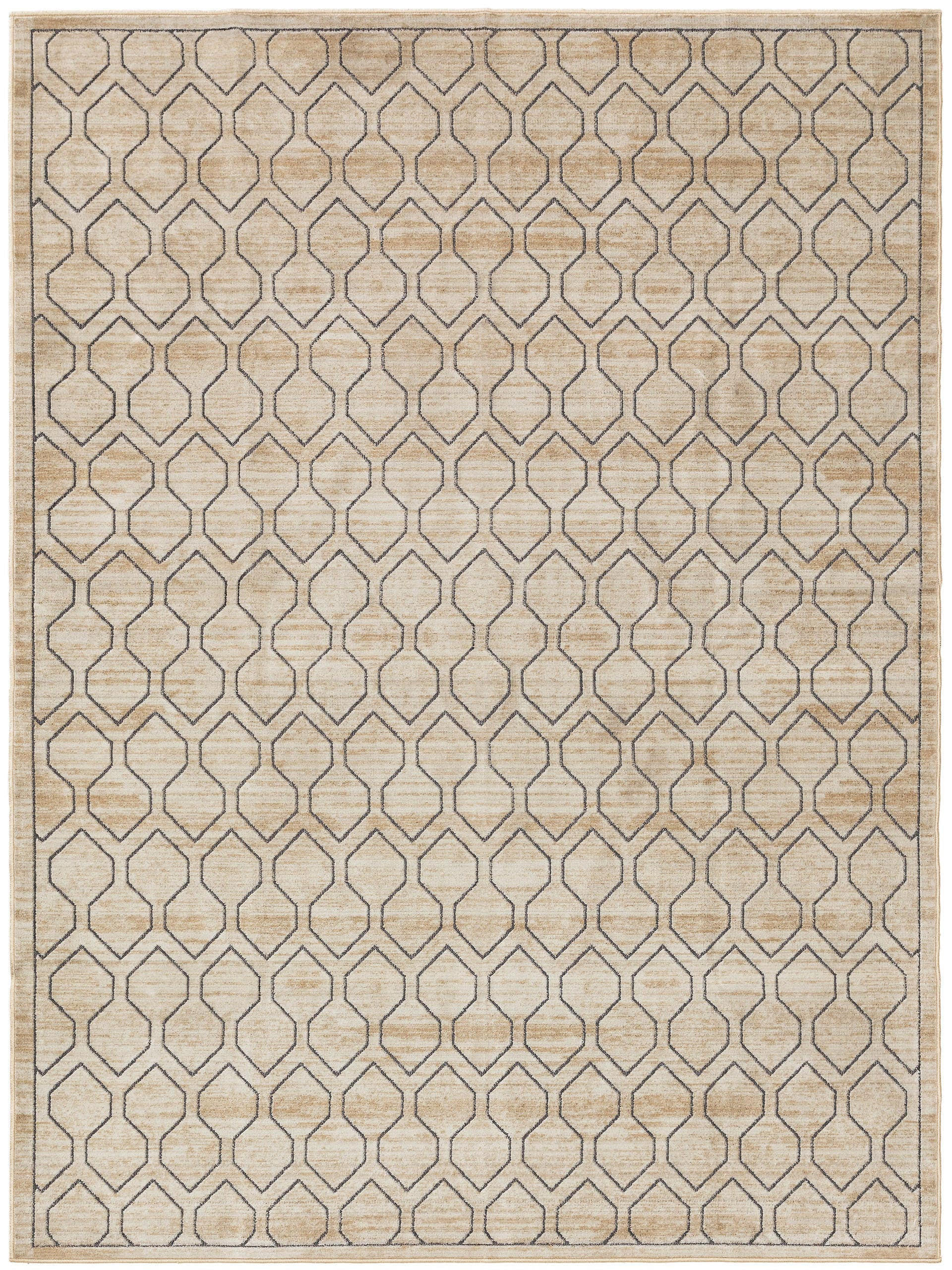 TEPPICH Daisy Cream 140x200 cm - Creme, Textil (140/200cm) - benuta