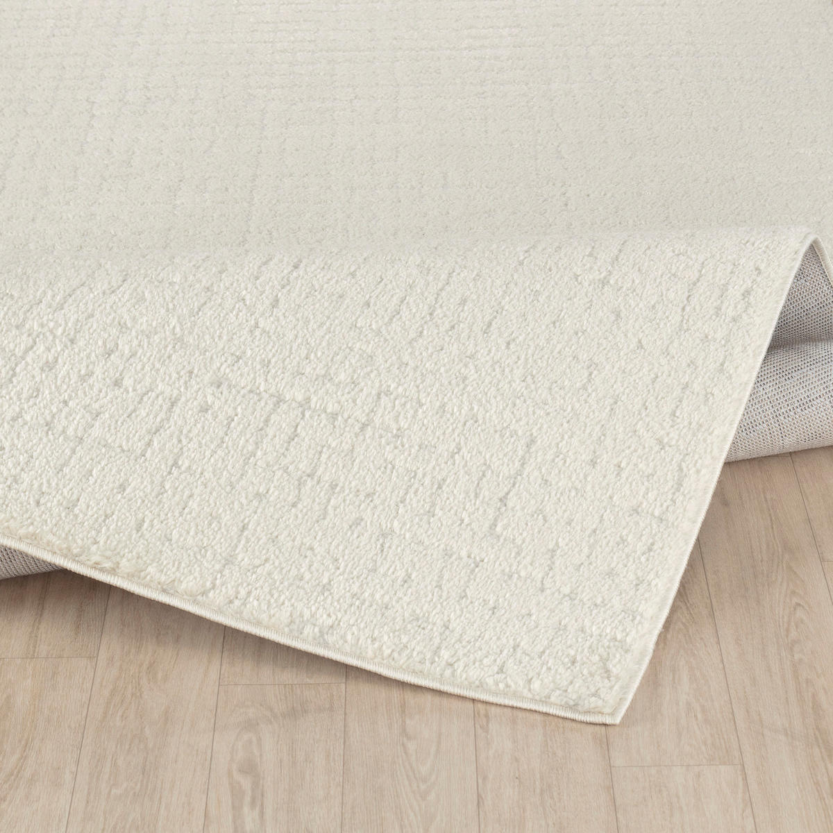 KURZFLORTEPPICH 160/213 cm Weiß - Weiß, Naturmaterialien/Textil (160/213cm) - LIVABLISS