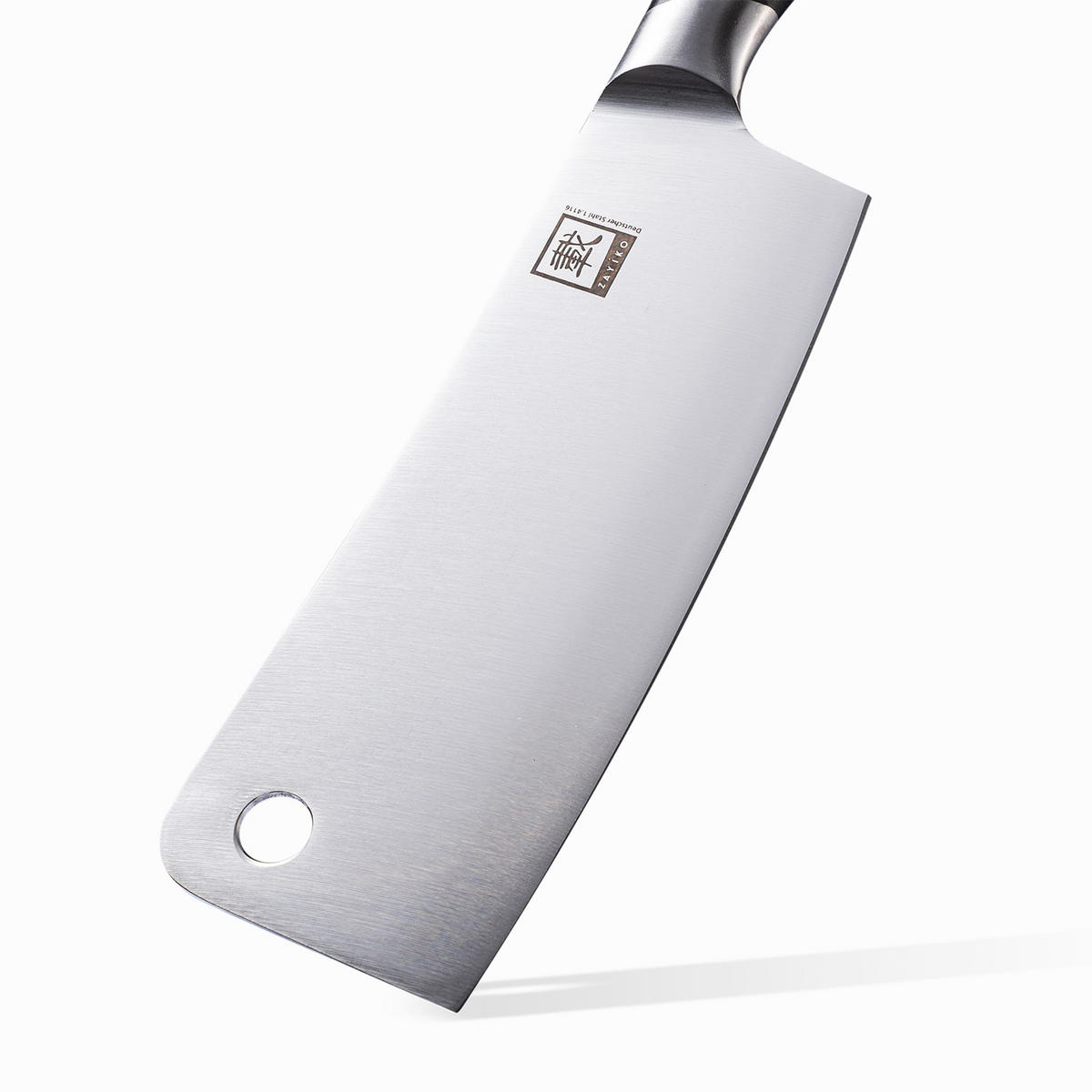 HACKMESSER 21 cm - Schwarz, Metall (31cm) - Zayiko