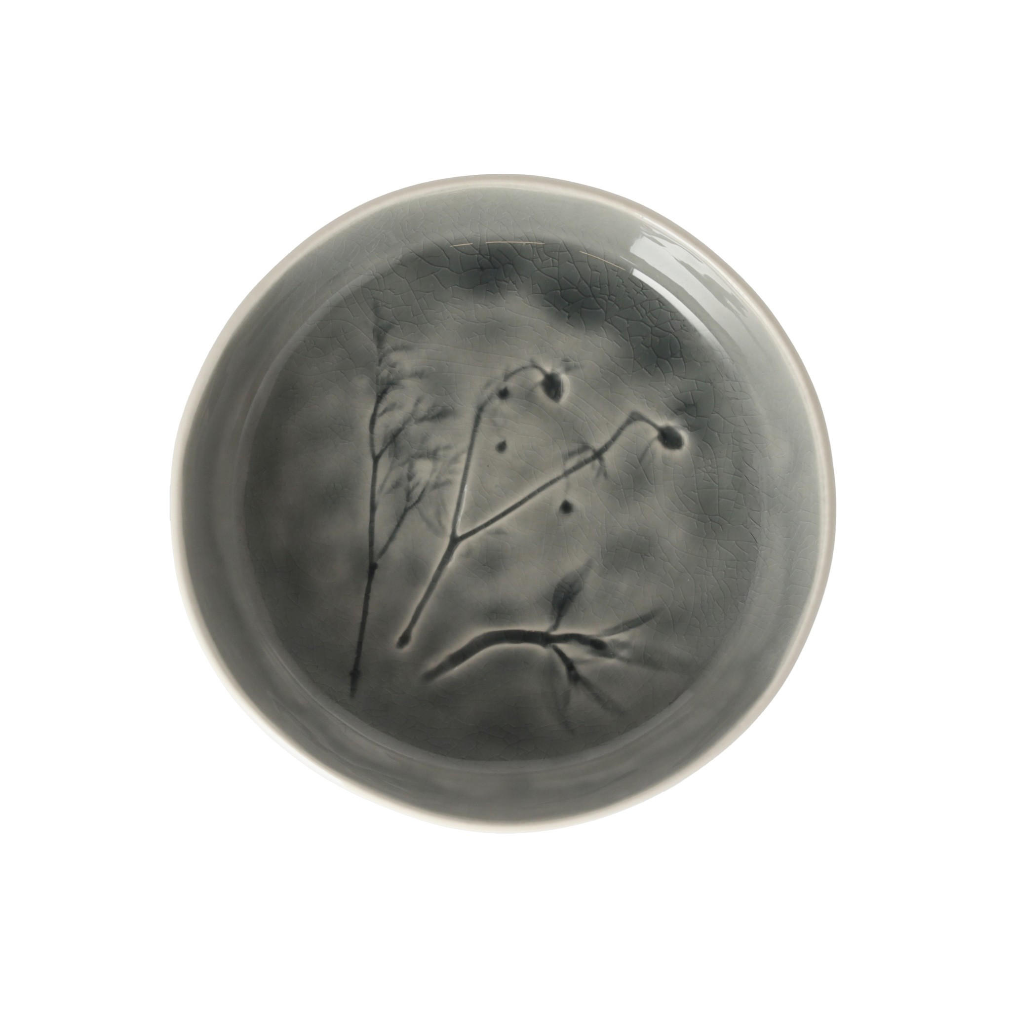 SCHALE Flisia - Grau, Stein (19/4.5/19cm) - home&you