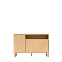 KOMMODE Sanden SN-2 Eichefarben - Eichefarben, Holzwerkstoff (140/91.6/40.6cm)