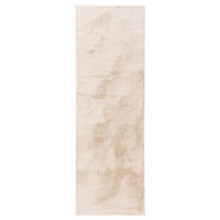 KUNSTFELLTEPPICH Furry Beige 70x200 cm - Beige, Kunststoff (70/200cm) - benuta