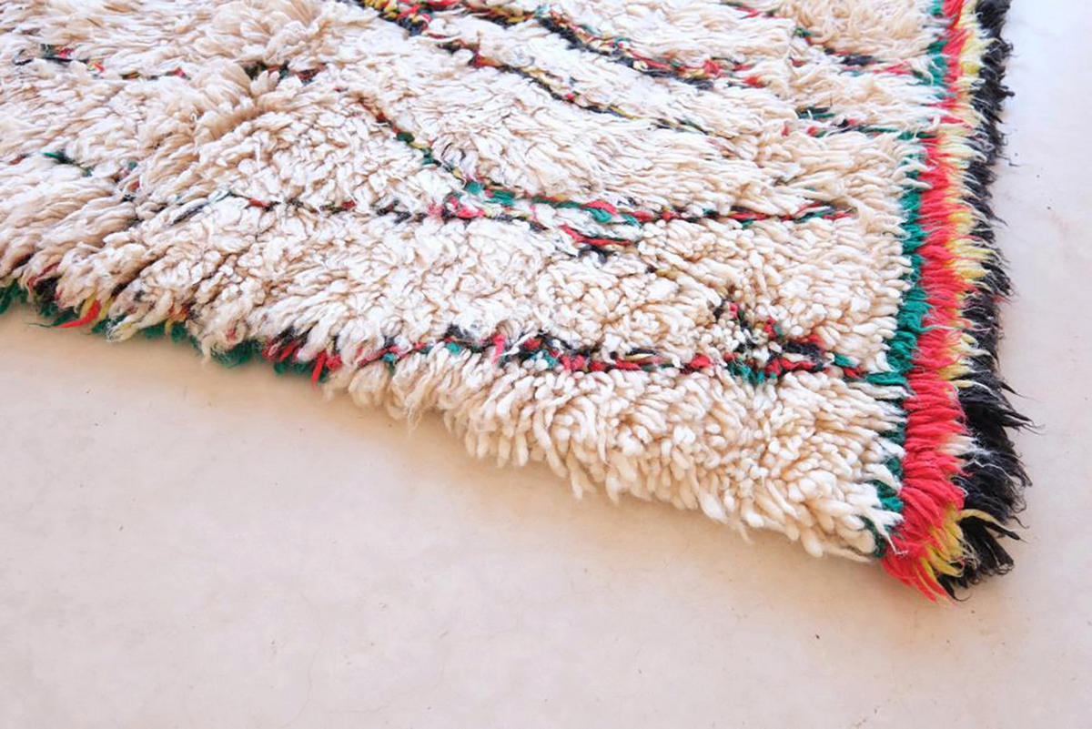 BERBERTEPPICH aus reiner Wolle 95x 205 cm - Multicolor, Naturmaterialien (95/205cm) - AFK Living