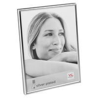 BILDERRAHMEN Chloe 18x24 cm, silber - Silberfarben, Metall (19.3/25.3/1cm) - walther design