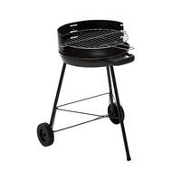 HOLZKOHLEGRILL Juna - Schwarz, Metall (45.5/61/48.5cm)
