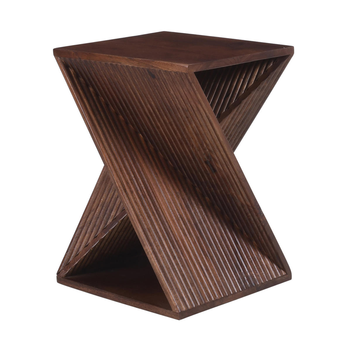 BEISTELLTISCH Braun 35 x 35 x 50 cm - Braun, Holz (35/35/50cm) - Nordlys