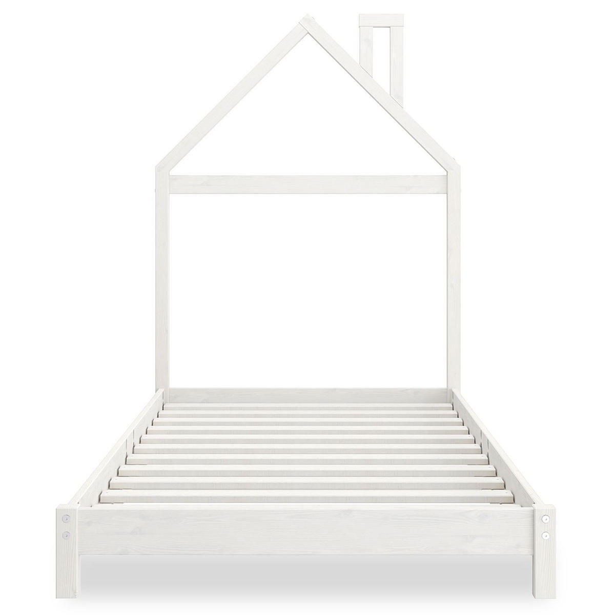 KINDERBETT LIZ 90X200 CM - Weiß, Holz (90/200cm) - IDIMEX