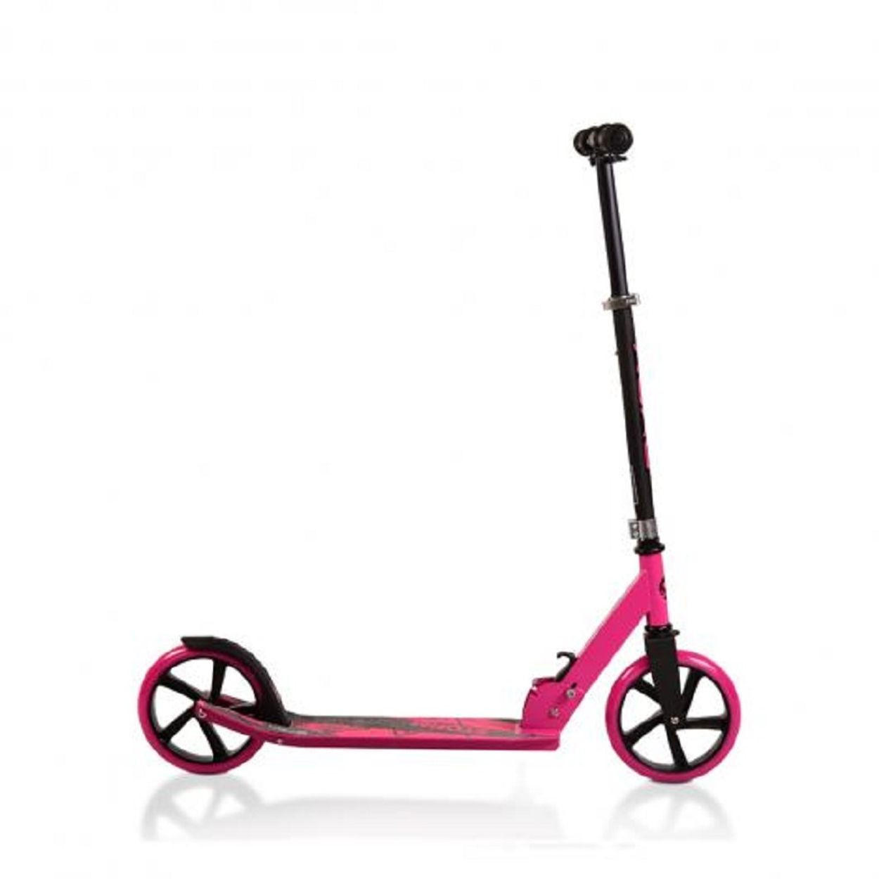 KINDERROLLER Storm pink Höhe einstellbar, zusammenklappbar, PU Räder, ABEC-5 - Rosa, Metall (75/20/70cm)