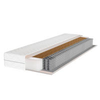 TASCHENFEDERKERNMATRATZE Pocket mit KOKOS 100x200cm H3/H4 - Weiß, Textil (100/200cm) - Panda Möbel