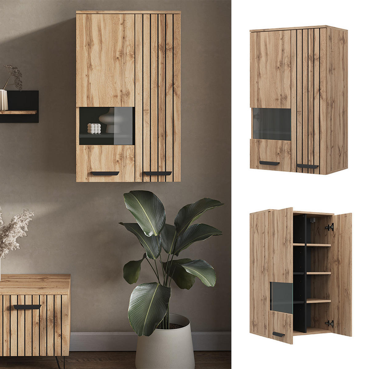 Braun, Holzwerkstoff (60.2/98/35cm) - Vicco